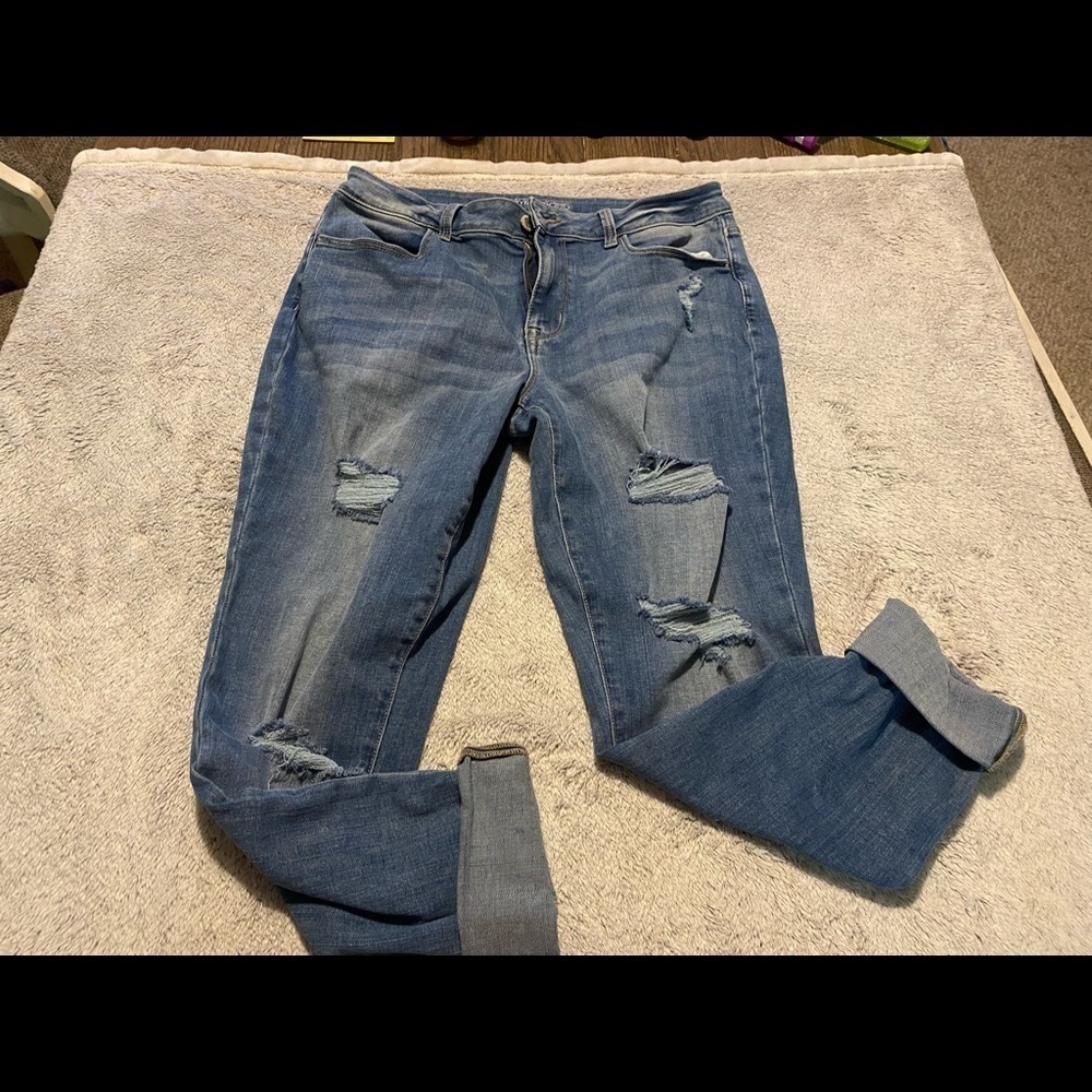 Maurices distressed jeans